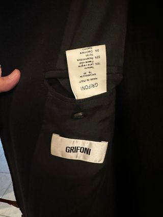 Cappotto Grifoni Nero