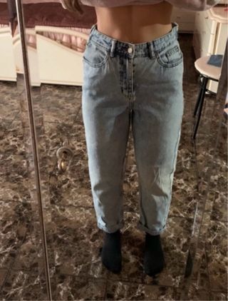 Vaqueros Lavados Talla S/M