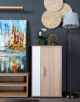 Conjunto de salón Blanco/cambria