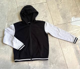 Chaqueta polar tipo bomber