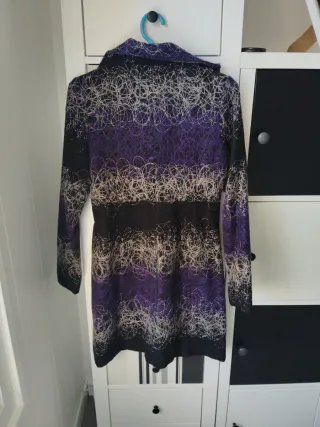 Abrigo estampado ADS talla S