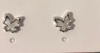 Pendientes Mariposa Plata y Nácar