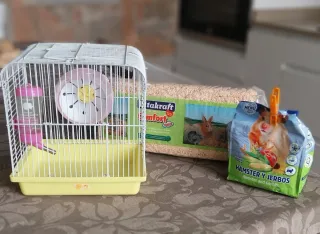 Jaula para hámster y jerbos