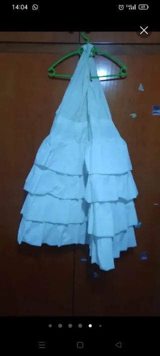 Vestido Fallera Niña Talla XS