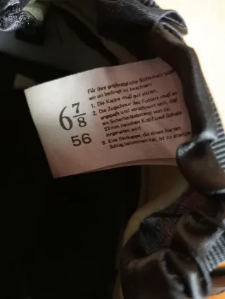 Casco de equitación negro