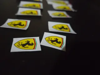 Adesivi Ferrari Scuderia Cavallino Rampante