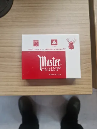 Tizas Master Billar - Caja 12 Unidades