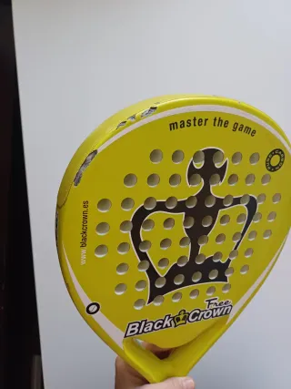 Pala de pádel Black Crown