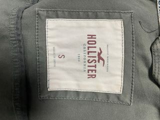 Cazadora Hollister verde talla S