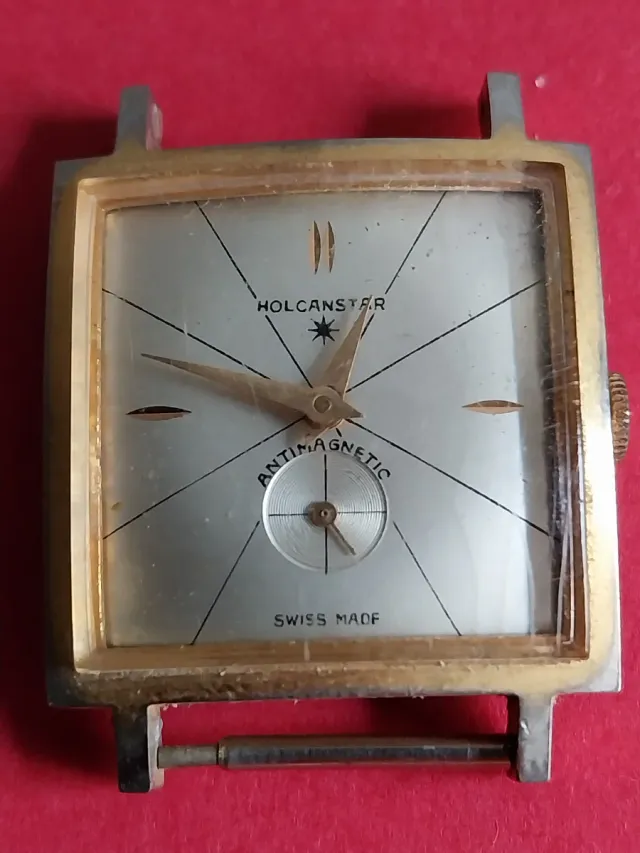 Relógio Holcanstar Deluxe Vintage Anos 70