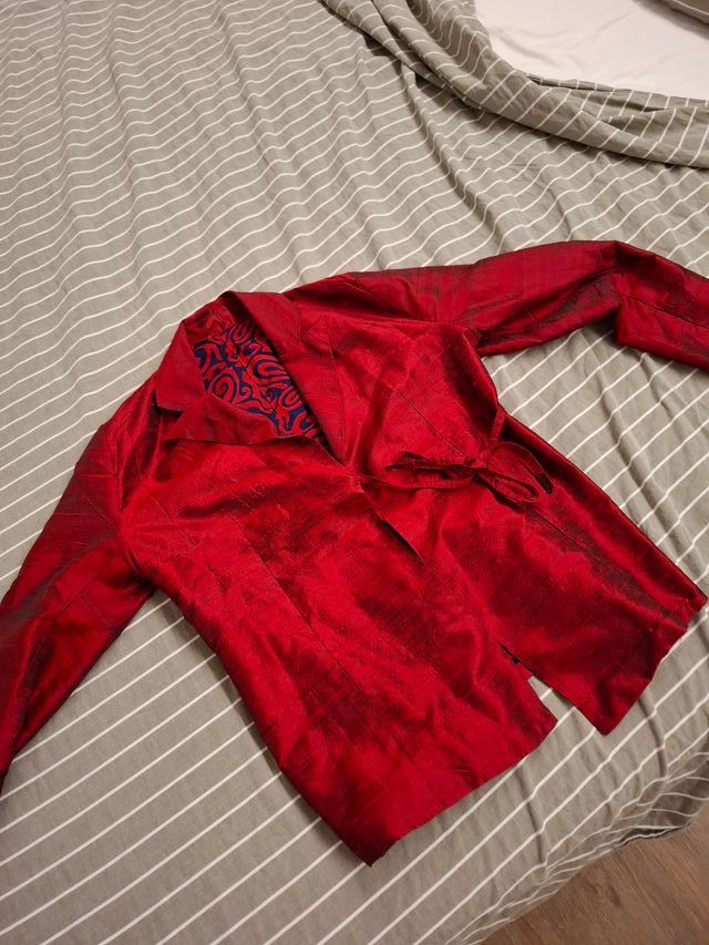 Giacca elegante lucente sartoriale