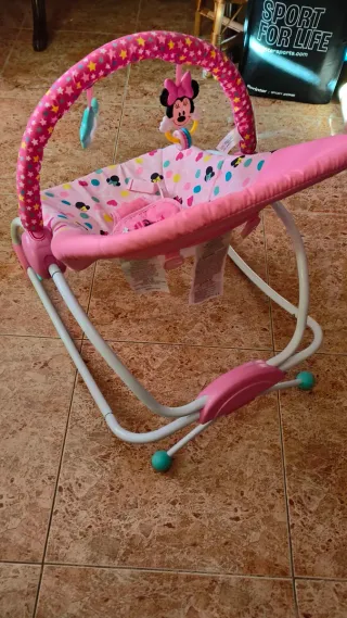 Hamaca mecedora Minnie Mouse