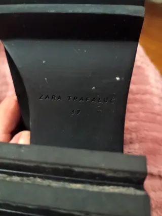 Botines Zara Piel Negros