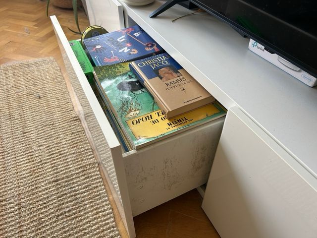 Mueble TV IKEA BESTA Blanco