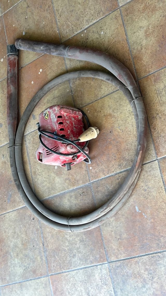 Vibrador de hormigón