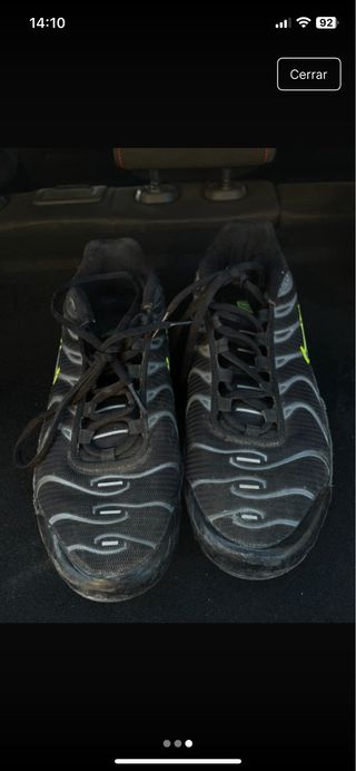 Nike TN Air Max Plus Negras y Verdes