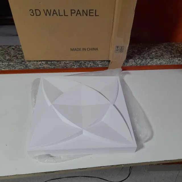 20 Pannelli Murali 3D PVC Rilievo Decorazione muro
