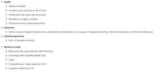 Xiaomi Poco X3 Pro Dorado 8GB 256GB Dual SIM GPS