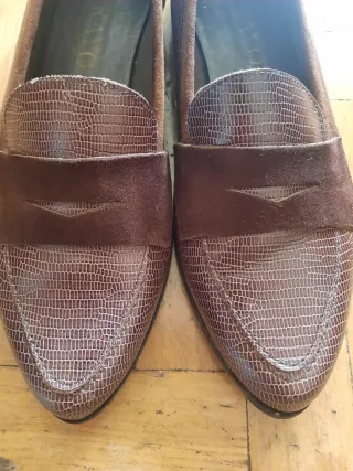 Zapatos de piel para mujer