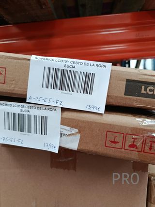 SONGMICS Cesto della Biancheria Sporca