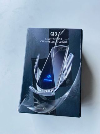 Caricabatterie wireless Q3 SMART SENSOR con supporto per uscita Q3 15W