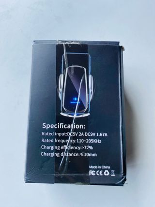 Caricabatterie wireless Q3 SMART SENSOR con supporto per uscita Q3 15W