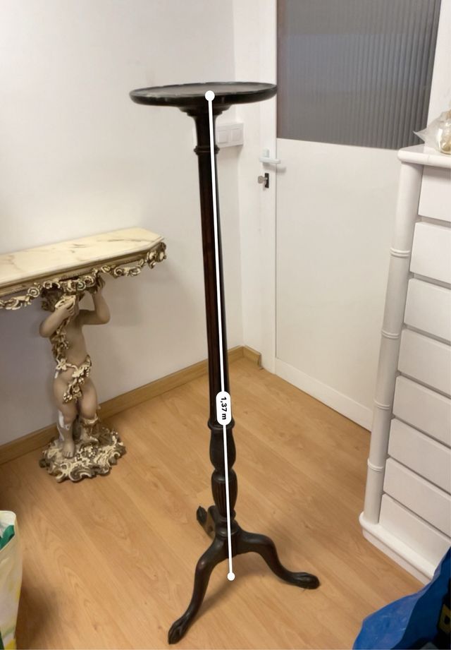 Macetero Victoriano de Caoba