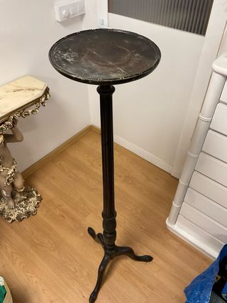 Portavasi vittoriano in mogano