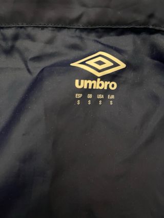Chubasquero Fútbol  Salamanca UDS Umbro Azul