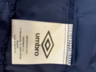 Chubasquero Fútbol  Salamanca UDS Umbro Azul