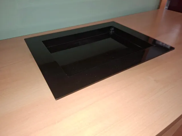 Vassoio decorativo nero