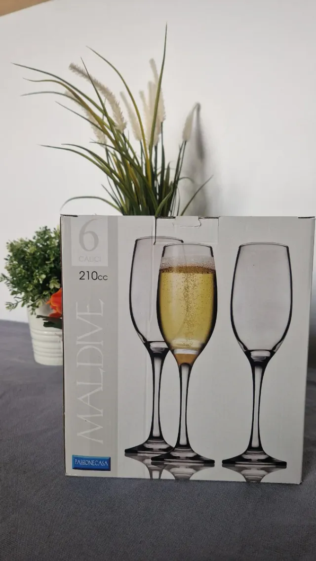 12 Calici Passione Casa Maldive 210 cl