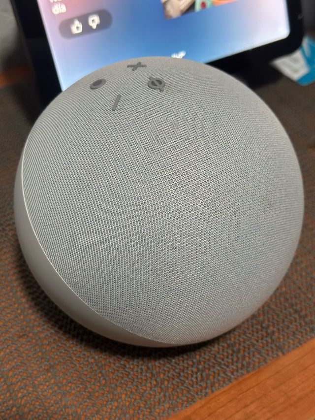Echo 4ta Gen GRANDE - Altavoz Alexa - Blanco
