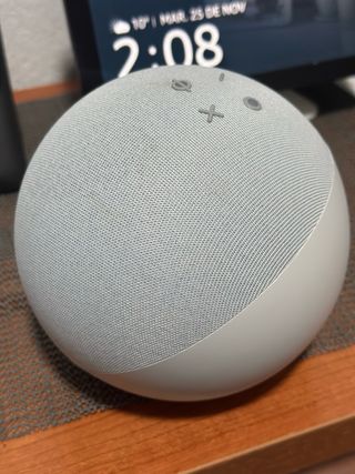 Echo 4ta Gen GRANDE - Altavoz Alexa - Blanco