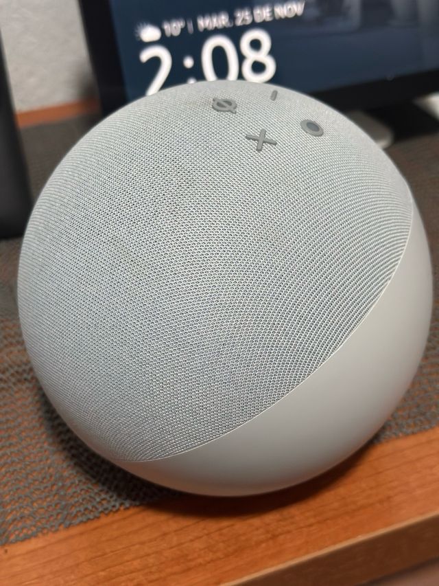 Echo 4ta Gen GRANDE - Altavoz Alexa - Blanco