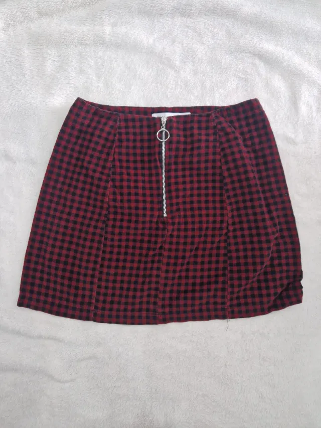 Falda cuadros Lefties Talla XS