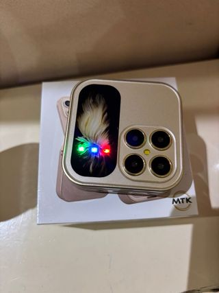 Telefono Cellulare Flip MTK Beige