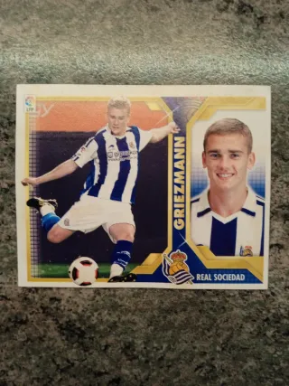Cromo Fútbol Griezmann Real Sociedad 11-12