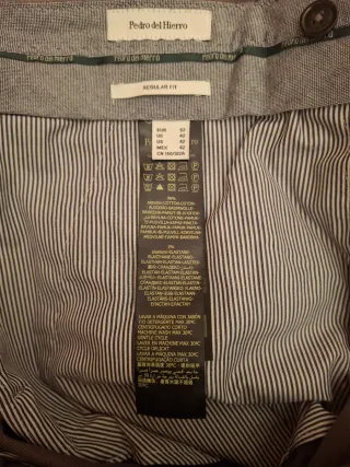 Pantalón vestir Pedro del Hierro Talla 52