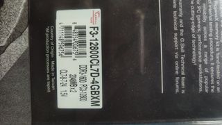 G.Skill DDR3 2x2GB RAM