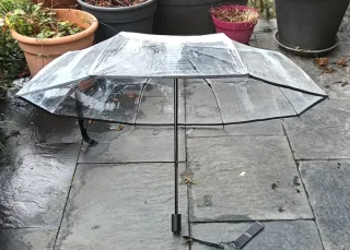 Paraguas Vogue Transparente Plegable