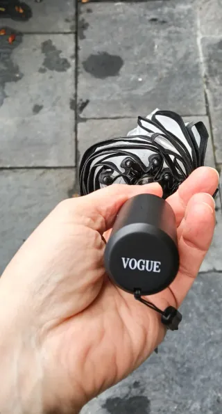 Paraguas Vogue Transparente Plegable