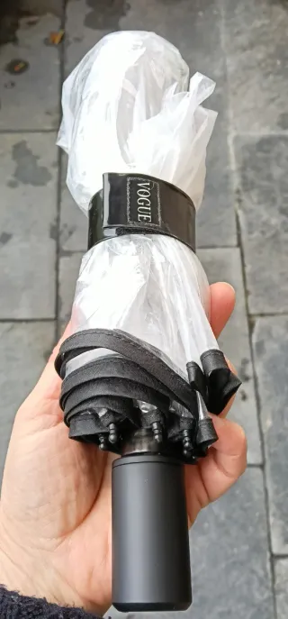 Paraguas Vogue Transparente Plegable