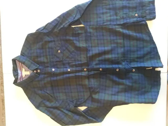 Lote camisas cuadros señora