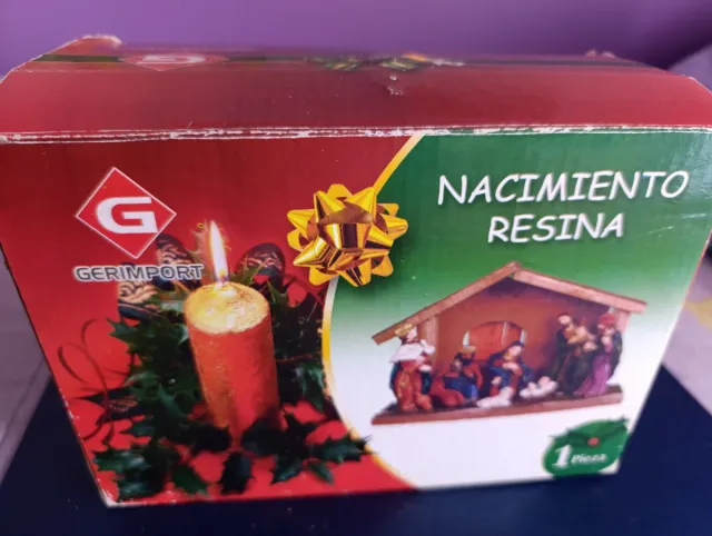 Presepe natalizio in resina, Betlemme di Natale