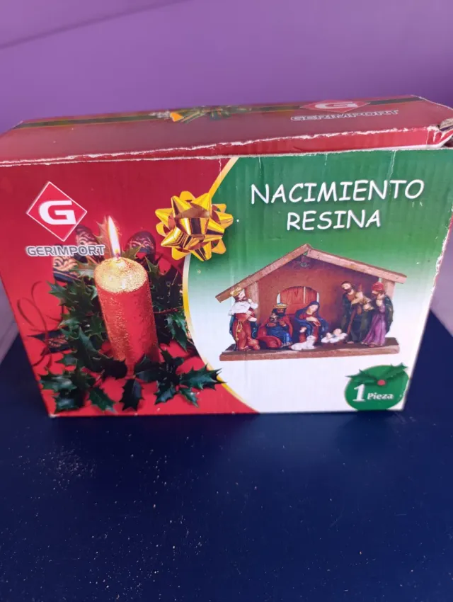 Presepe natalizio in resina, Betlemme di Natale