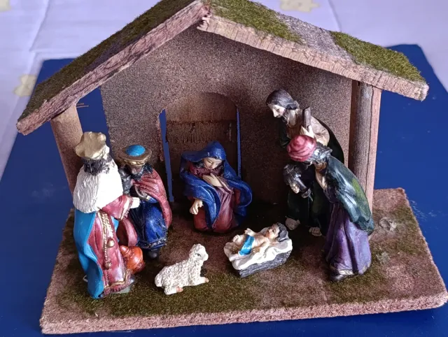 Presepe natalizio in resina, Betlemme di Natale