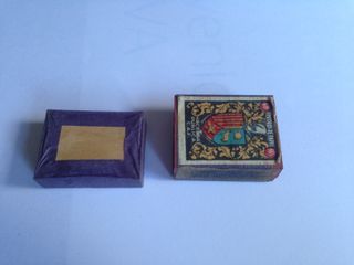 Caja Cerillas Antigua Vacía