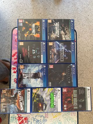 Lote 9 Juegos PS4/PS5