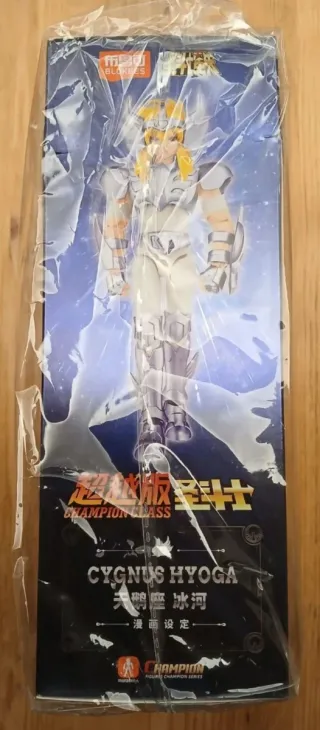Action Figure Blokees Hyoga Cygnus Saint Seiya CDZ